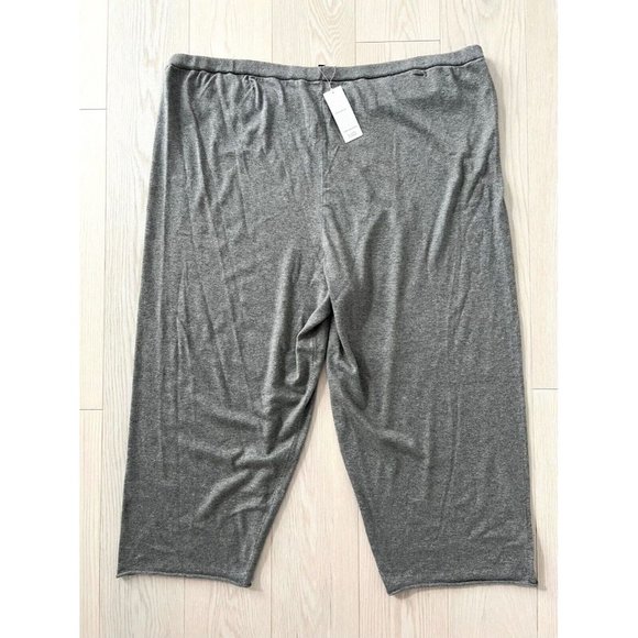 NWT Eileen Fisher Peruvian Organic Cotton Straight Pant Moon Grey - Picture 5 of 5